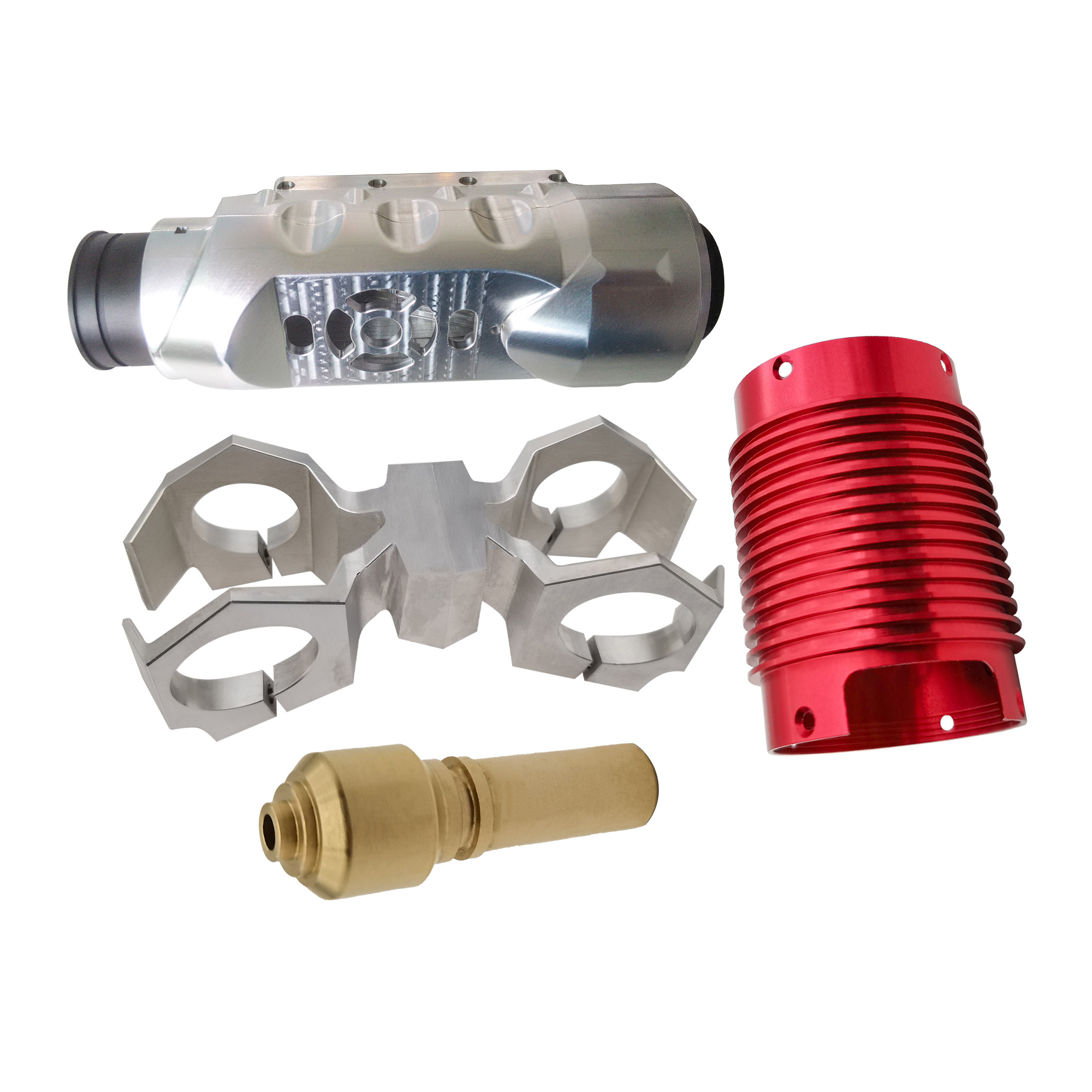 OEM Precision Precision CNC Components Manufacturer Aluminum Stainless Steel Brass Service CNC Machining Milling Parts