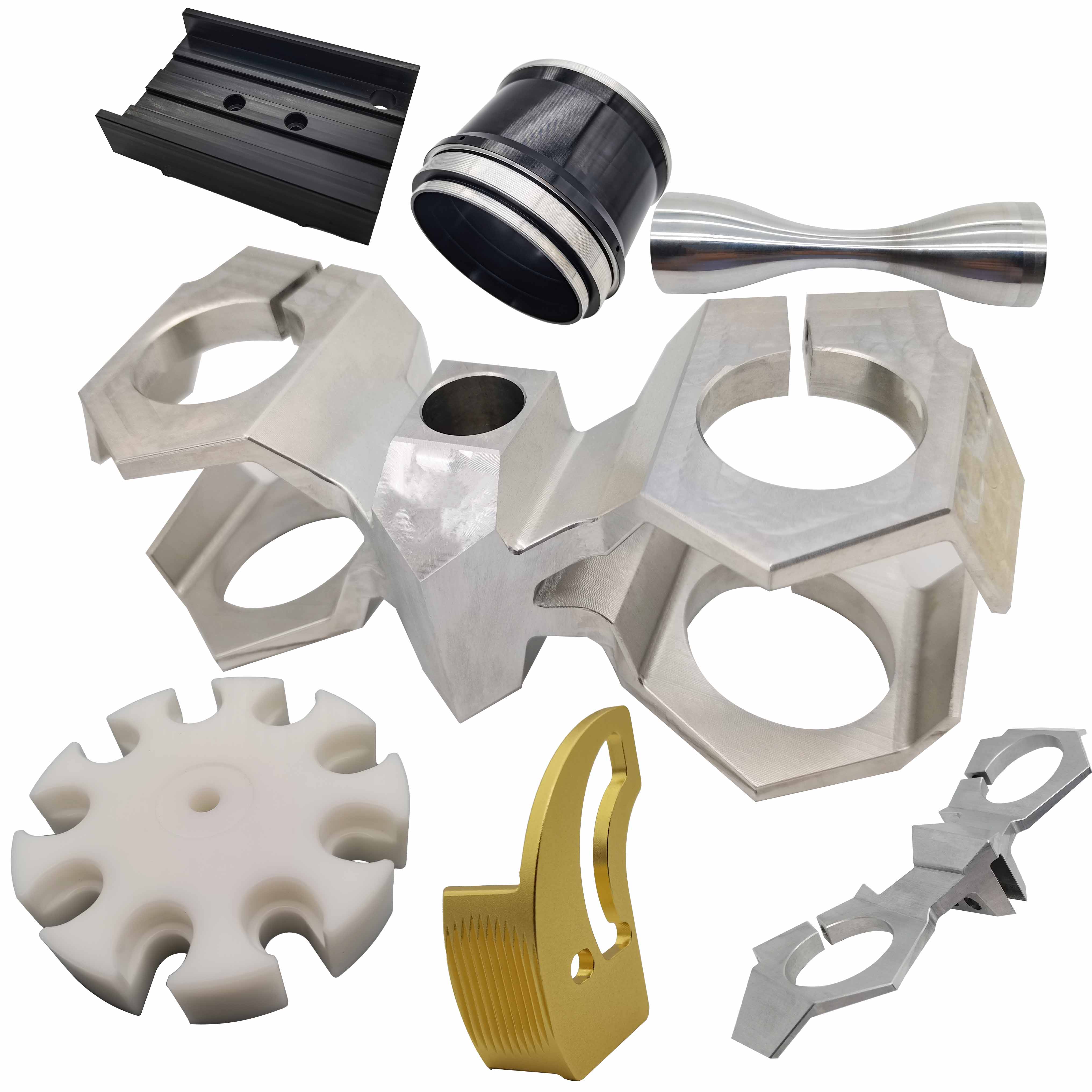 Custom CNC Machining Parts | Precision Turning Milling Service | 5-Axis CNC Machining for Aerospace Electrical |
