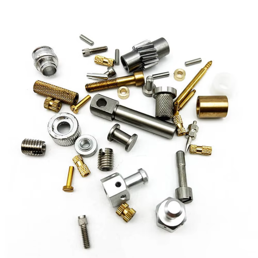 CNC Precision Machining Custom Brass Copper Stainless Steel Turning Parts Waterproof Fasteners Screw Connector