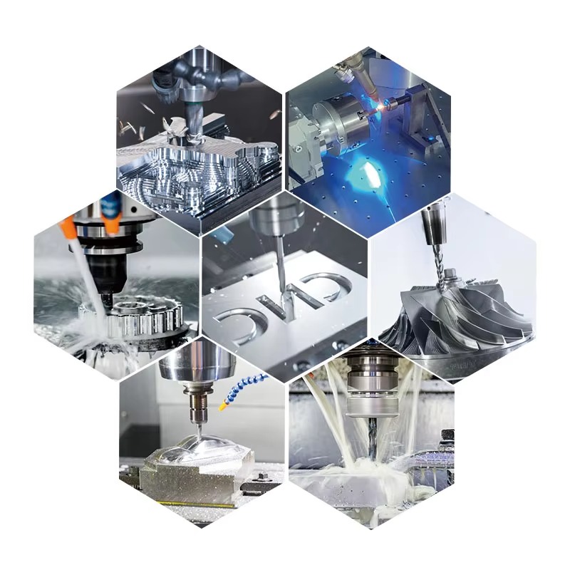 OEM/ODM Customized High Precision Cnc Machining Spare Parts Stainless Steel Aluminum Turning Manufacturers 5 Axis Cnc Machining