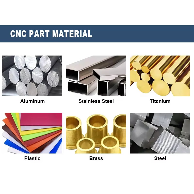 Factory Hot Sales Motorcycle Accessories Hardware Metal Fabrication Services Expert CNC Aluminum Parts Machining