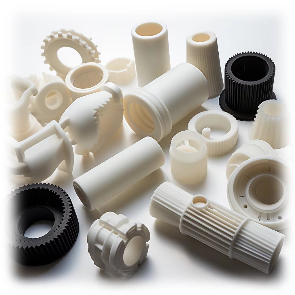 Nylon PC Acetal Copolymer Custom Plastic Model Product CNC Machining Rapid Prototype Plastic Parts Manufacturing Service