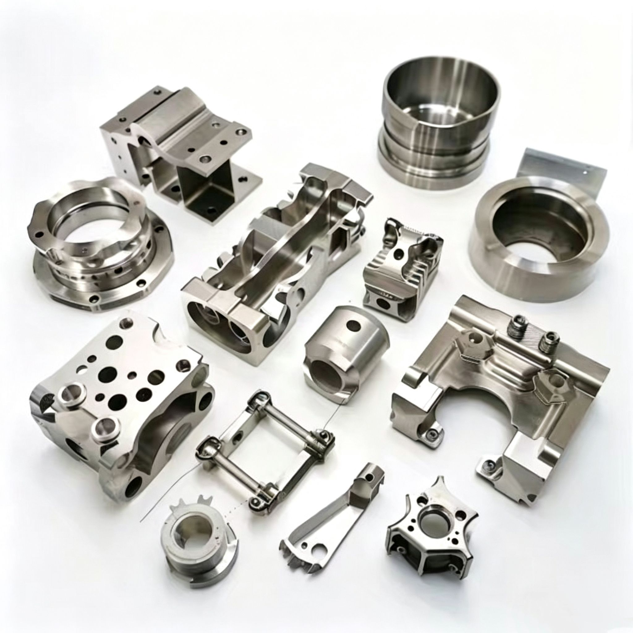 5 Axis CNC Vertical Machining Milling Machine with for Machining for Brass Bronze Hardened Metals-Nonrust Alloy Turning Parts