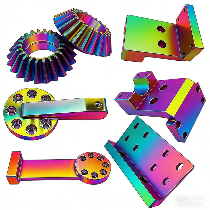 Custom CNC Machining Stainless Steel Titanium Parts High Precision 5 Axis Milling Turning Service Tolerance 0.01-0.005mm