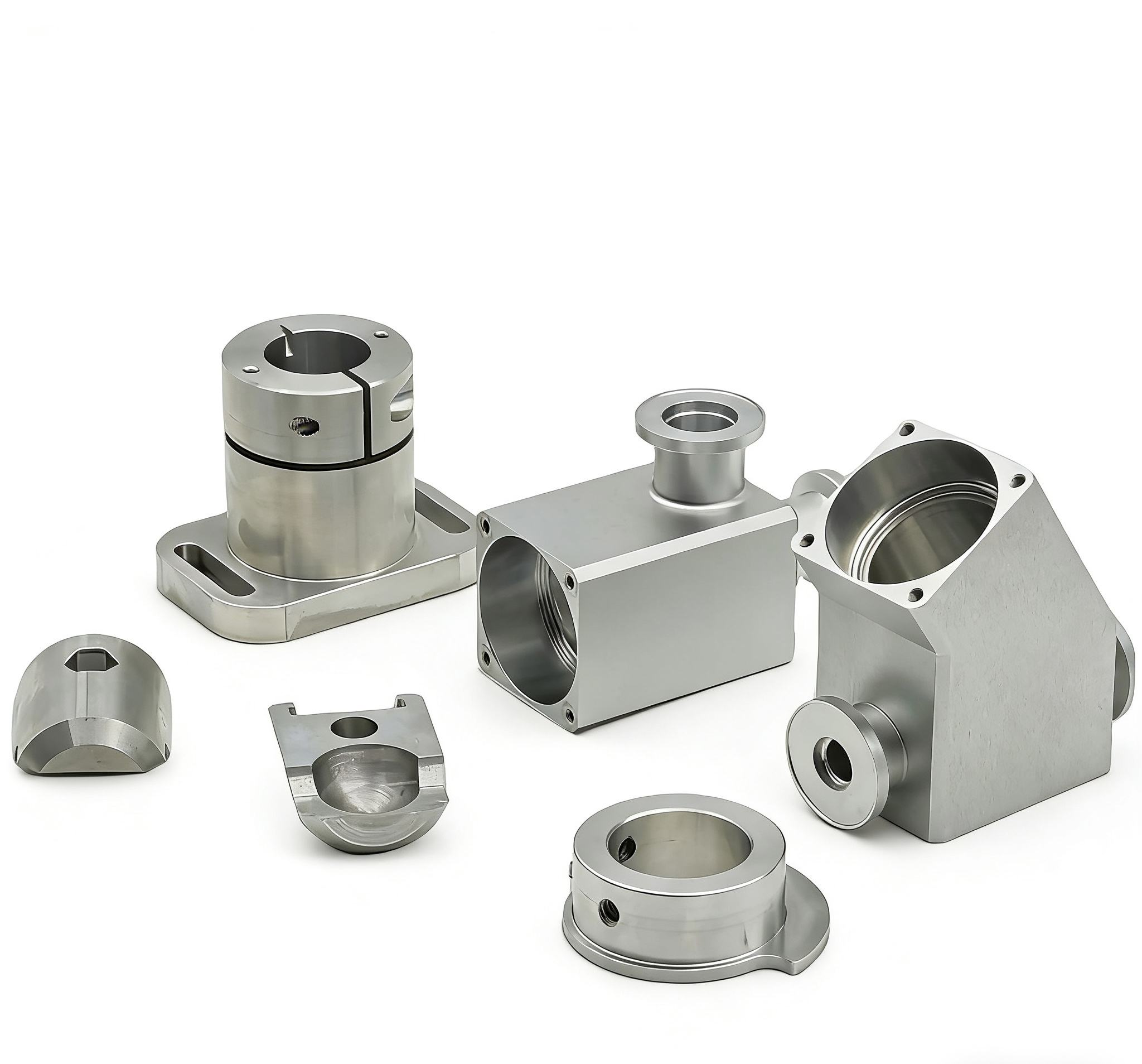 Precision Metal 5 Axis Machining Service Custom Small Wholesale CNC Parts