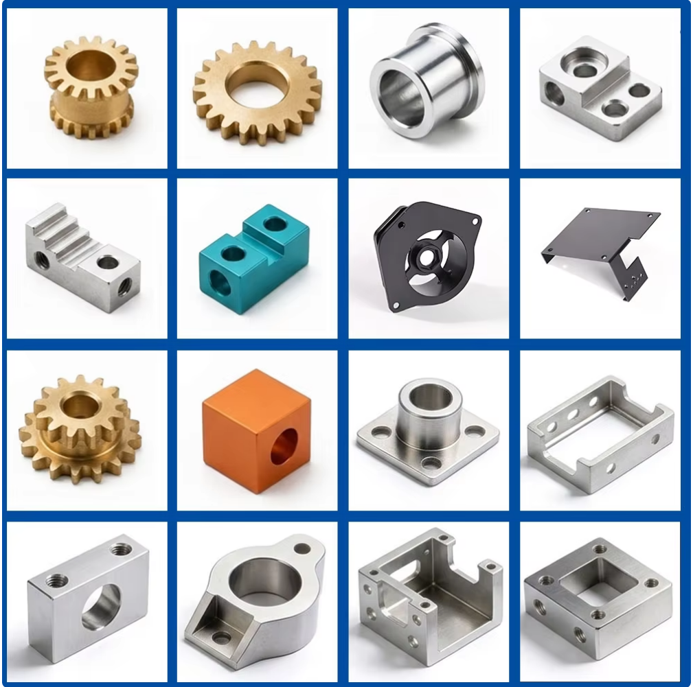 Precision Machined Parts OEM Machining Components Custom Machined Parts CNC Milling Turning Machining Service Bathroom Parts