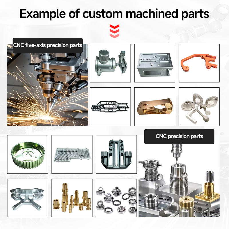 High Precision Milling Manufacturing Stainless Steel Titanium Car Micro CNC Machining Services Customization
