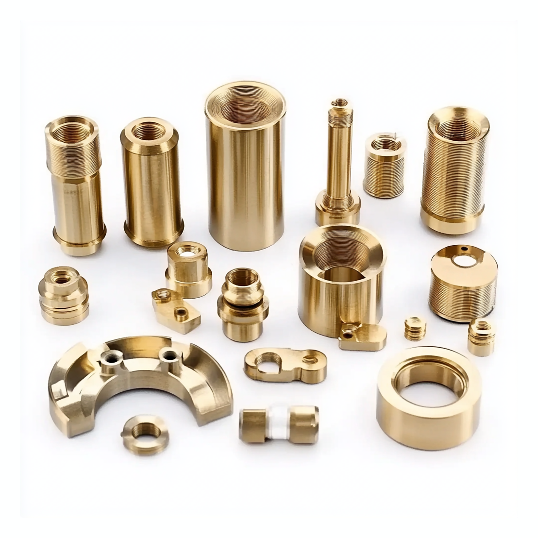 High Precision Custom Metal Fabrication Service Manufacturing Various Brass Parts-Stainless Steel Copper CNC Machining Parts
