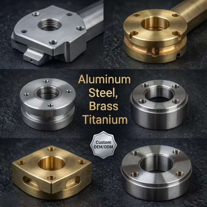 Precision Custom CNC Machined Stainless Steel Lego Pieces Custom Metal Switch Parts Rapid Prototyping Components