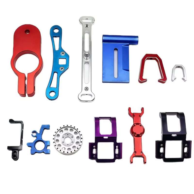 High Precision Custom Machined Metal Parts Anodized Aluminum Alloy Titanium Components Turning Polishing Cnc Machining Services