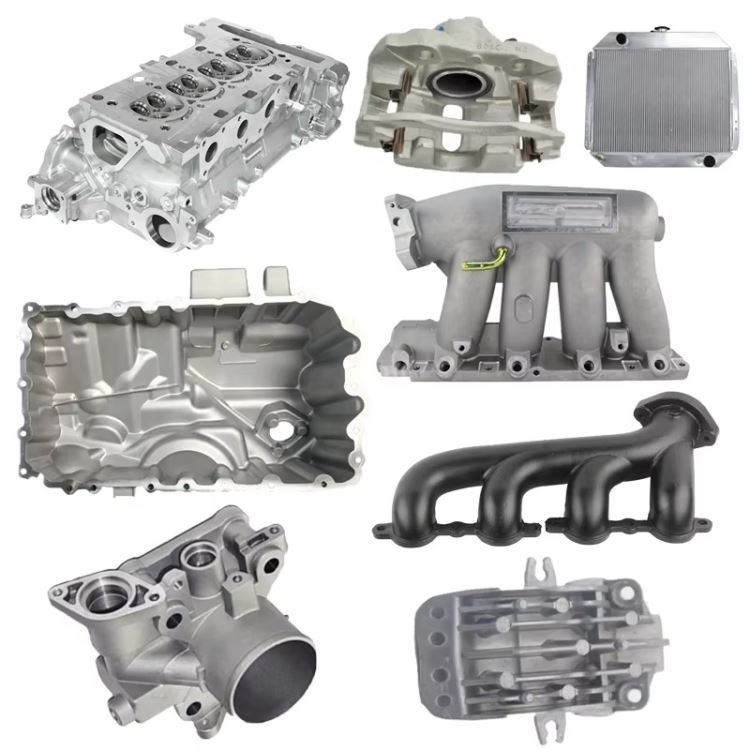 Oem Custom Zinc Alloy Aluminum Metal Cnc Machining Service for Manifold Engine Block Part Stainless Steel Casting Part